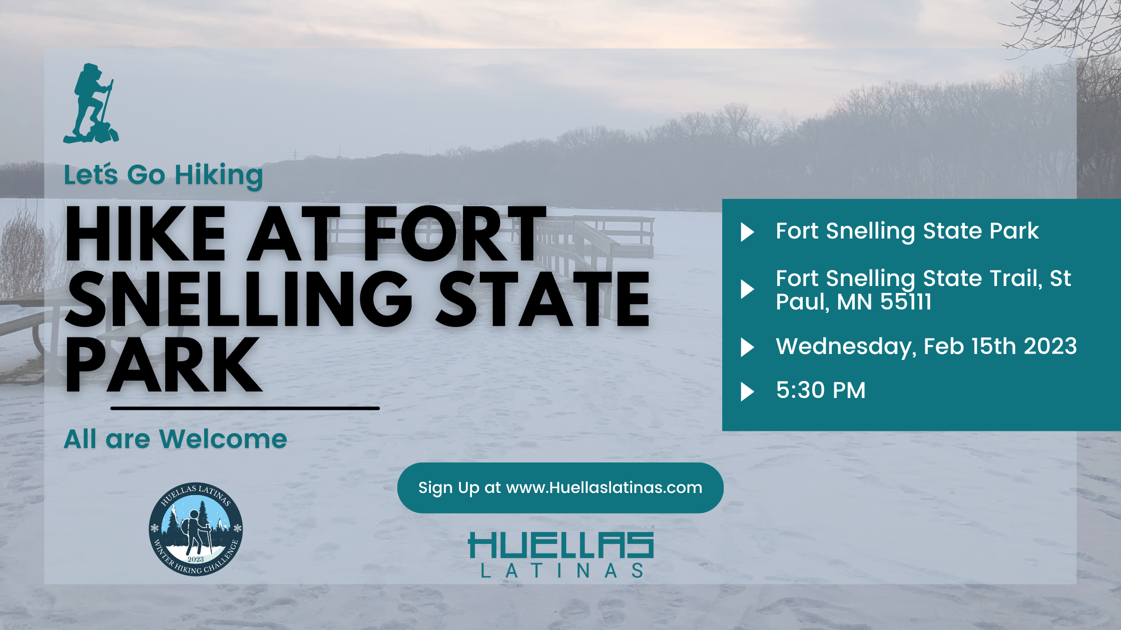Hike at Fort Snelling State Park