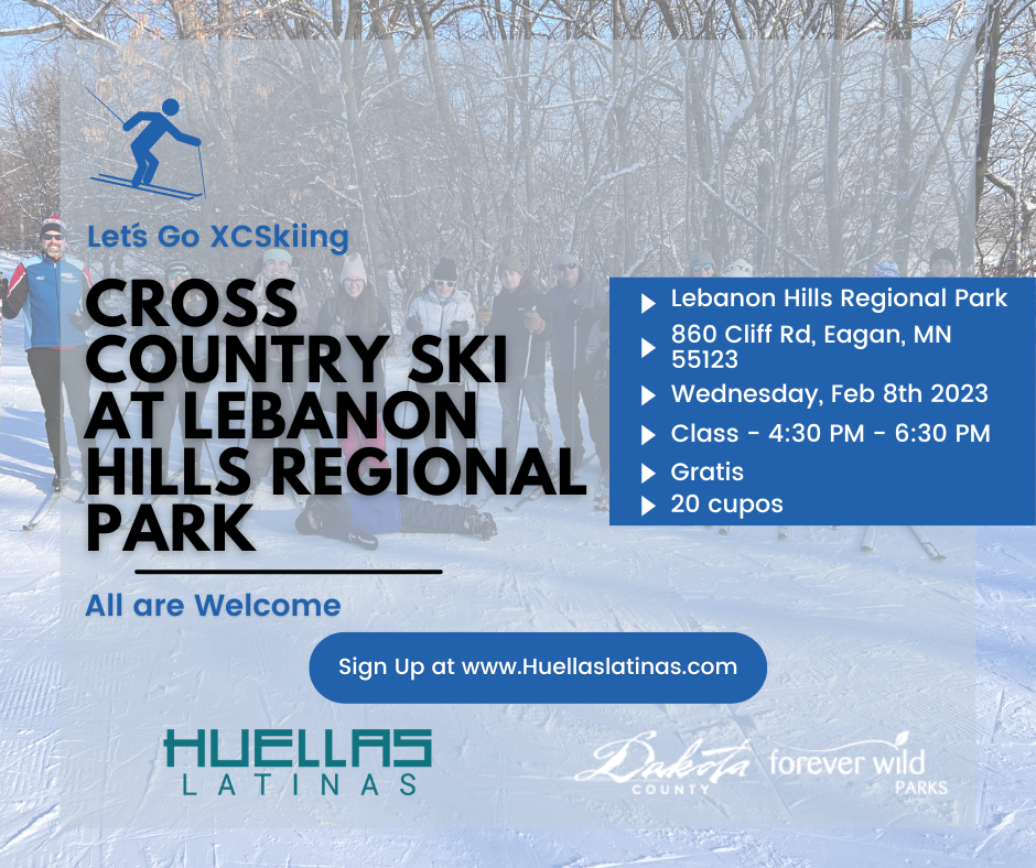 Cross country ski at Lebanon Hills Regional Park