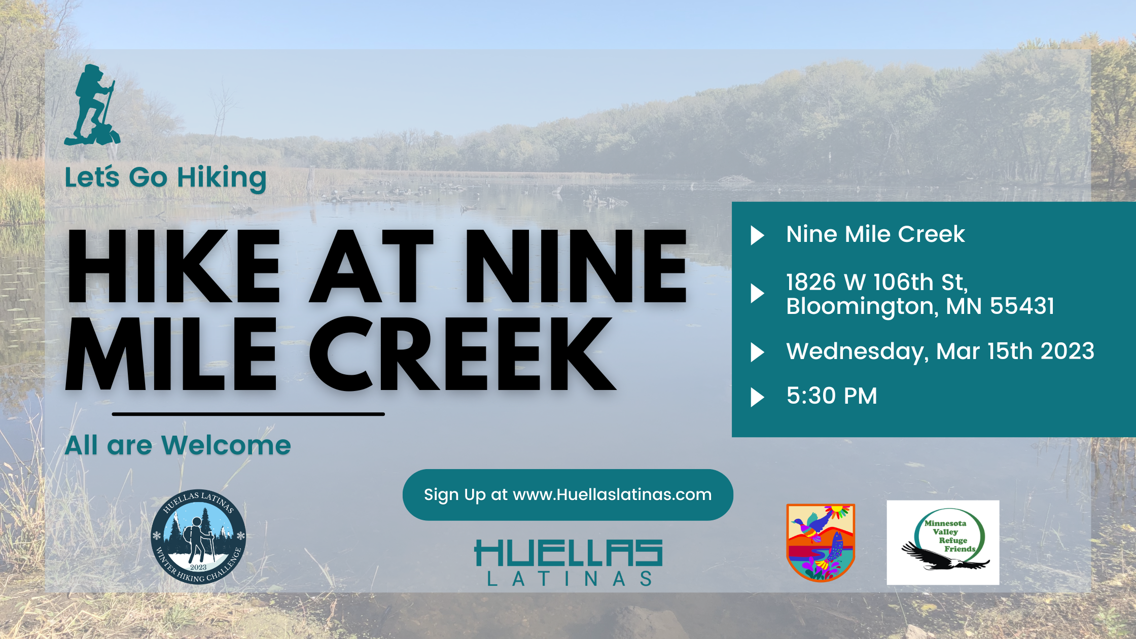 Hike at Nine Mile Creek