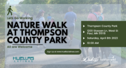 nature walk at Thompson County Park