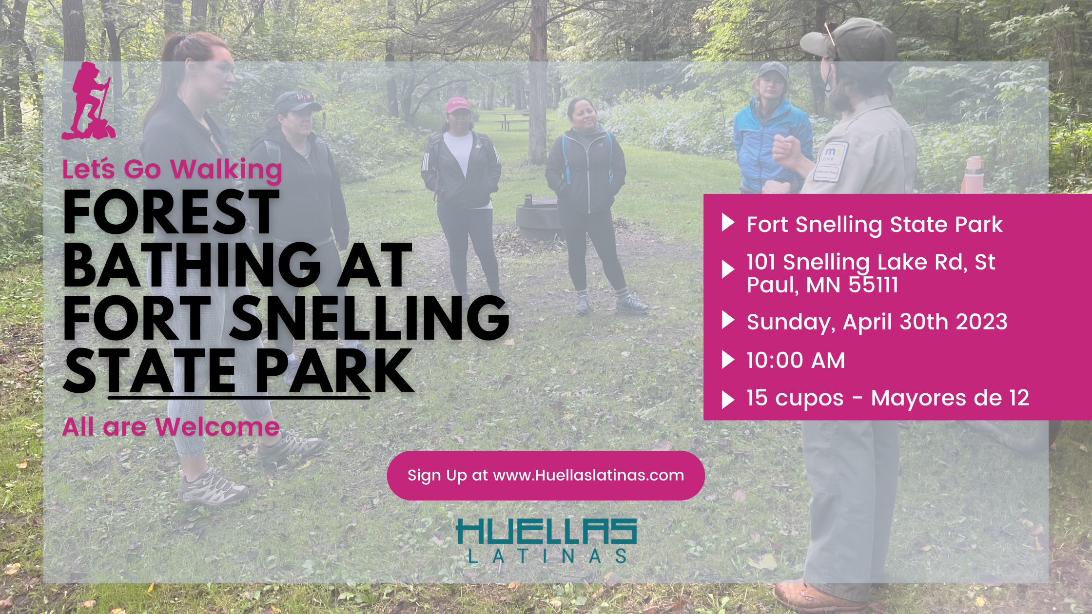 Forest Bathing at Fort Snelling State Park