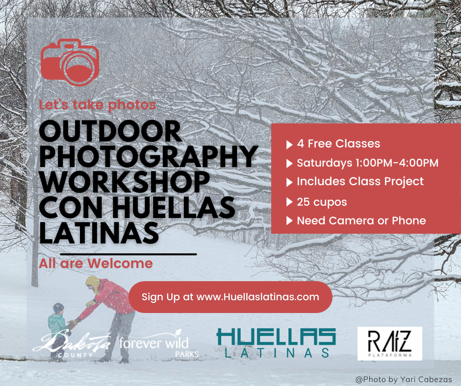 Outdoor Photography Workshop con Huellas Latinas