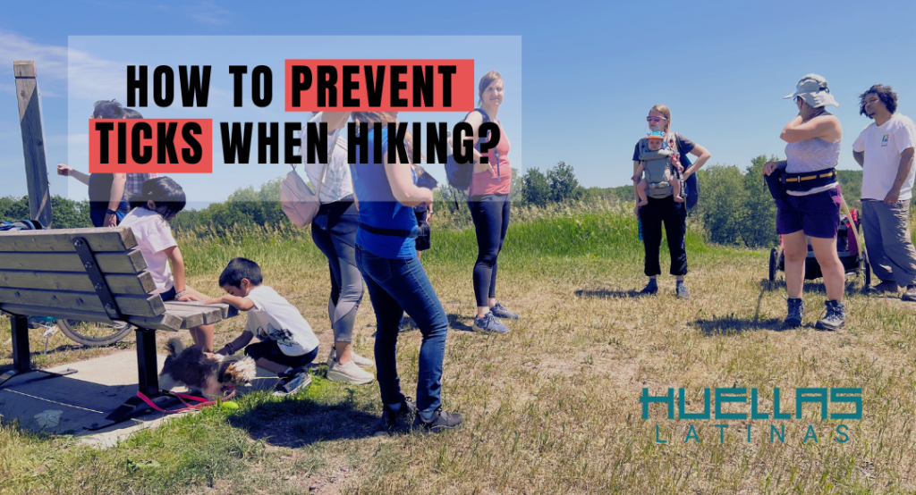 How to prevent ticks when hiking?