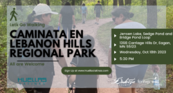 Caminata en Lebanon Hills Regional Park