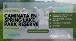 caminata en Spring Lake Park Reserve