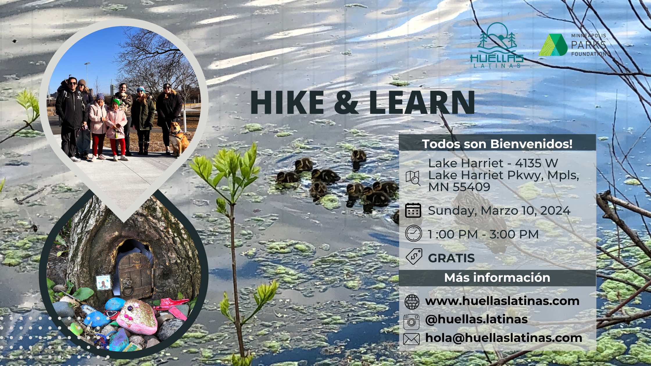 Hike & Learn en Lake Harriet