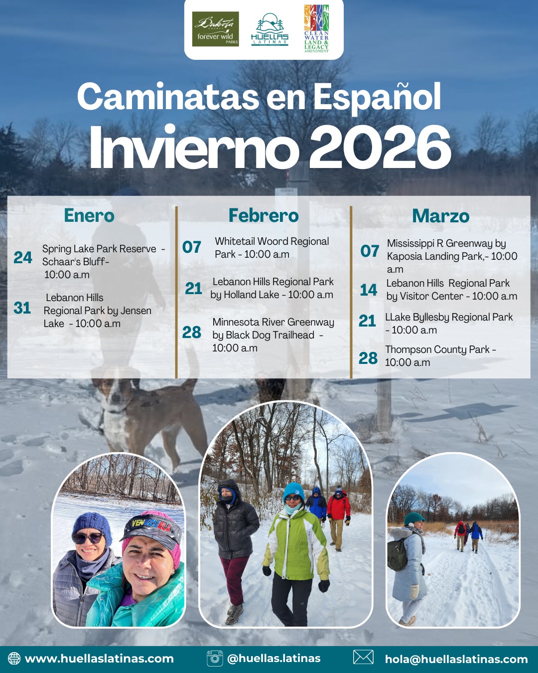 Caminatas de invierno Caminatas de invierno