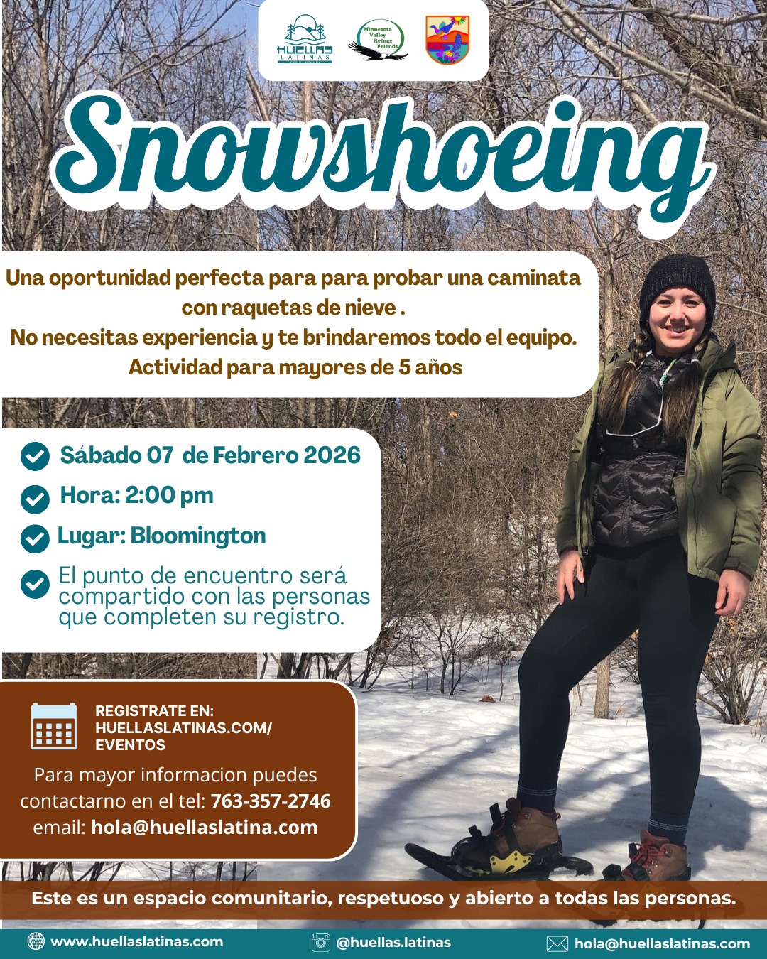 Snowshoeing 7 de febrero