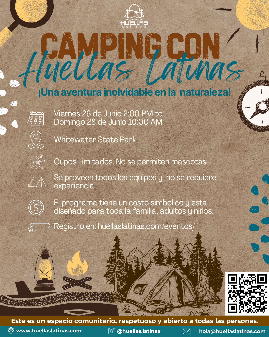 Camping Junio 26 to 28