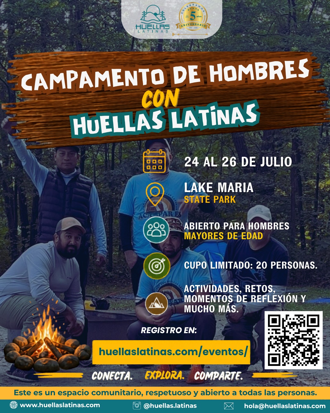 Campamento de Hombre